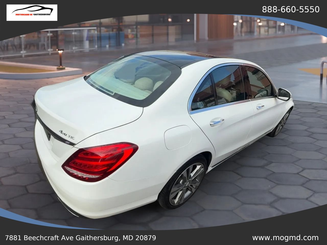 Used 2015 Mercedes-Benz C 300 4MATIC Sedan image 3