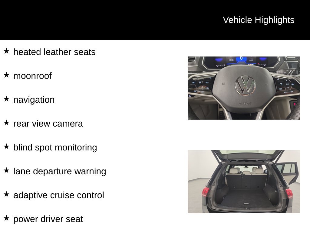 Used 2022 Volkswagen Tiguan SE R-Line AWD/4WD image 10