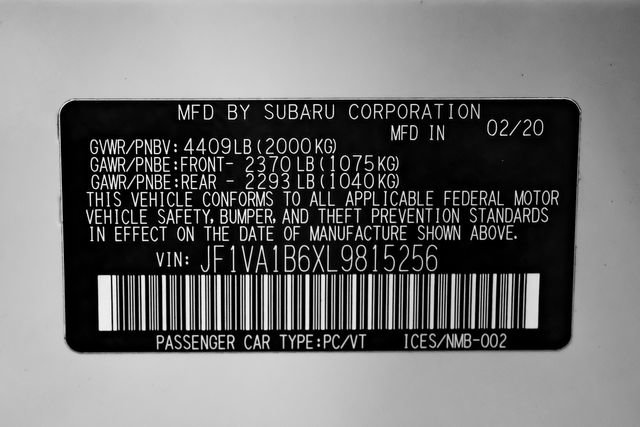 Used 2020 Subaru WRX Premium w/ Performance Package AWD/4WD image 54