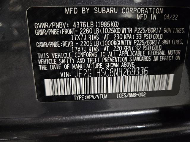 Used 2022 Subaru Crosstrek 2.5i Sport w/ Moonroof Package image 27