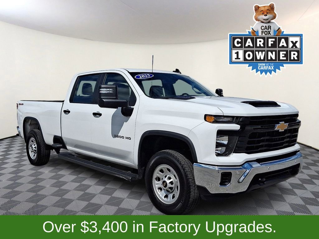 Used 2025 Chevrolet Silverado 3500 W/T w/ WT/CX Safety Package