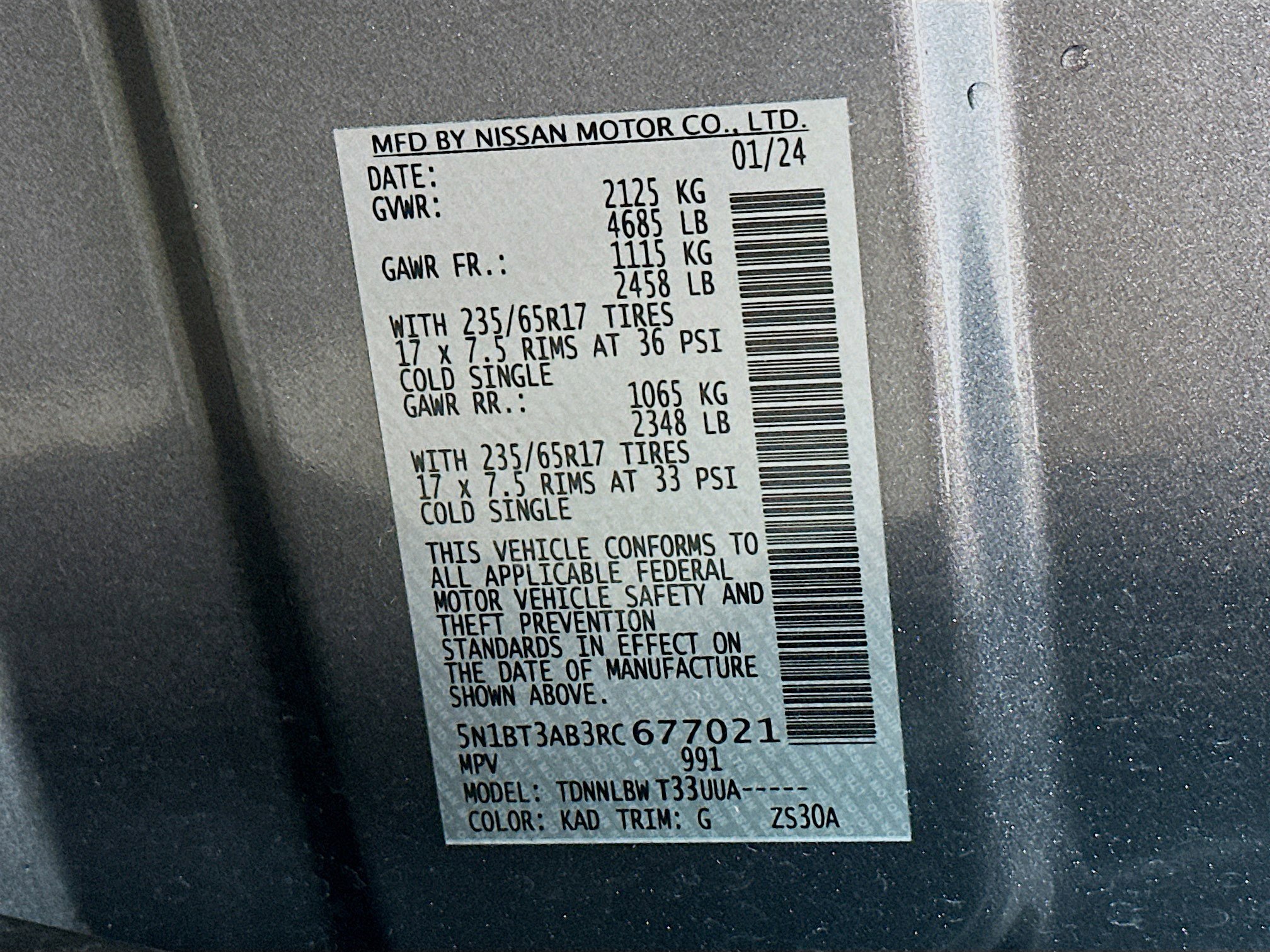 Used 2024 Nissan Rogue S AWD/4WD image 29