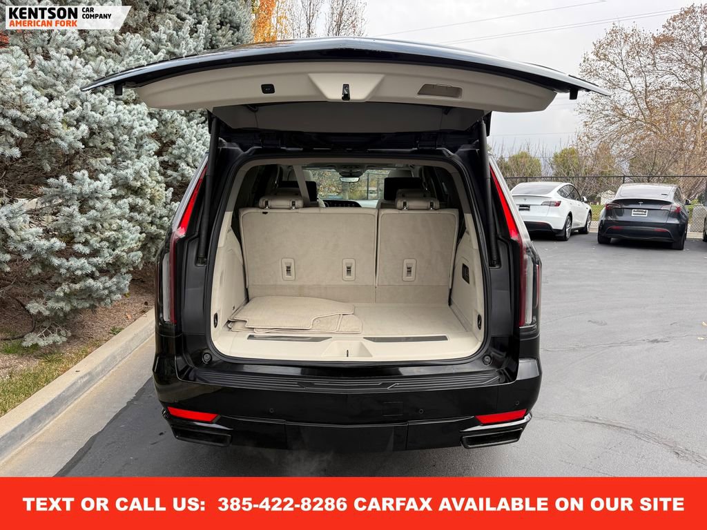 Used 2024 Cadillac Escalade Sport Platinum w/ LPO, ONYX Package image 43