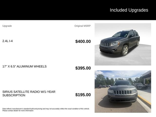 Used 2013 Jeep Compass Latitude FWD image 8