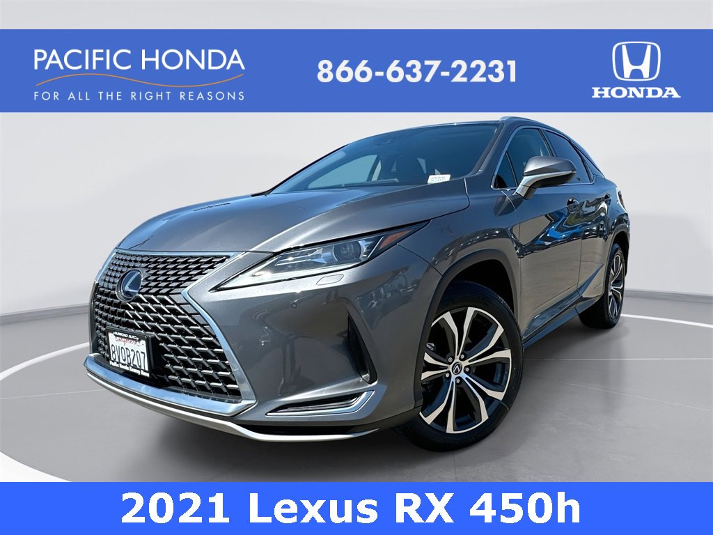 Used 2021 Lexus RX 450h AWD w/ Premium Package