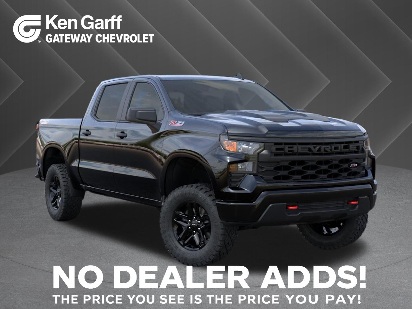 New 2026 Chevrolet Silverado 1500 Custom Trail Boss AWD/4WD image 1