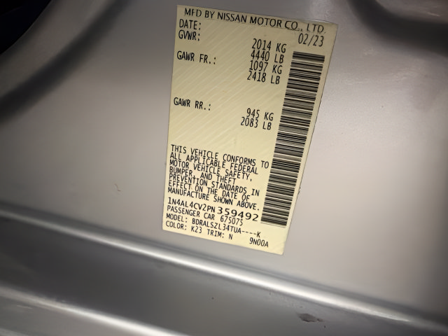 Used 2023 Nissan Altima 2.0 SR FWD image 26