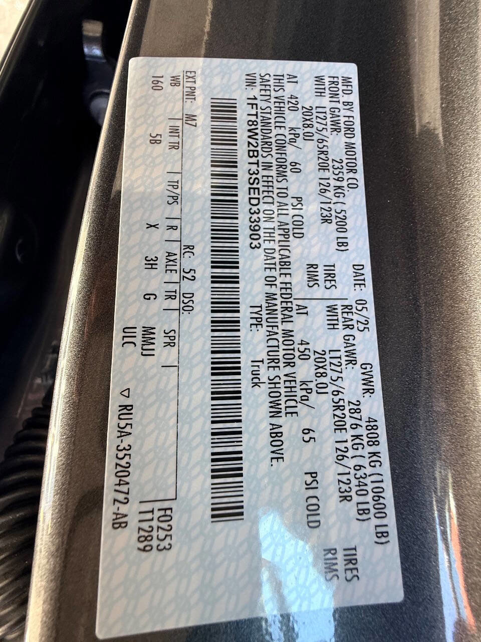 Used 2025 Ford F250 Lariat w/ Lariat Ultimate Package image 45