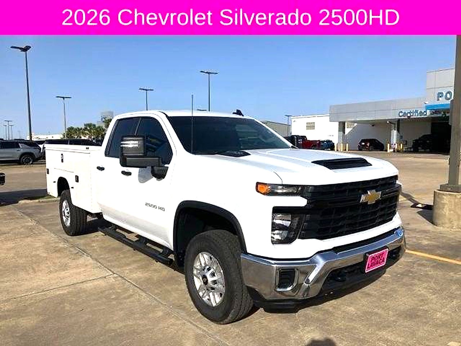 New 2026 Chevrolet Silverado 2500 W/T w/ WT Convenience Package RWD image 9