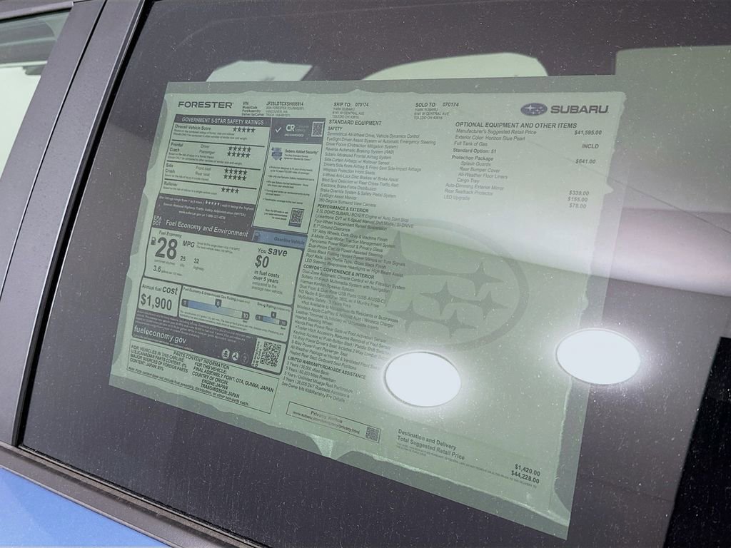 New 2025 Subaru Forester Touring image 12