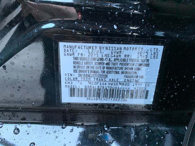 Certified 2026 Nissan Sentra SV w/ Floor Mat Package FWD image 30