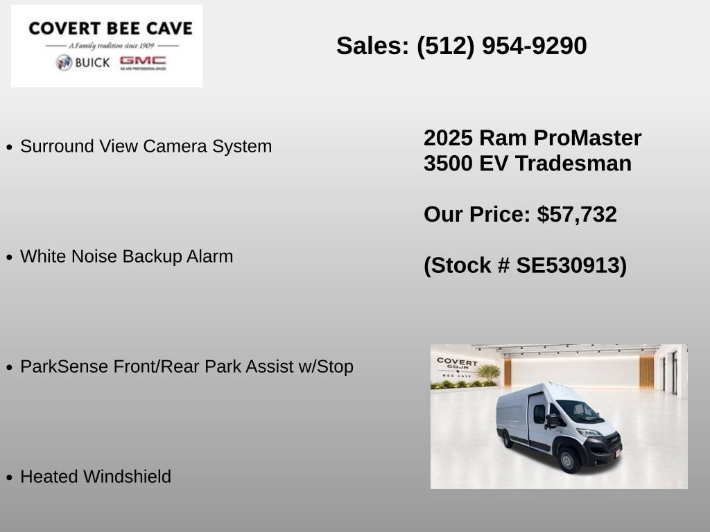 New 2025 RAM ProMaster 3500 FWD image 21
