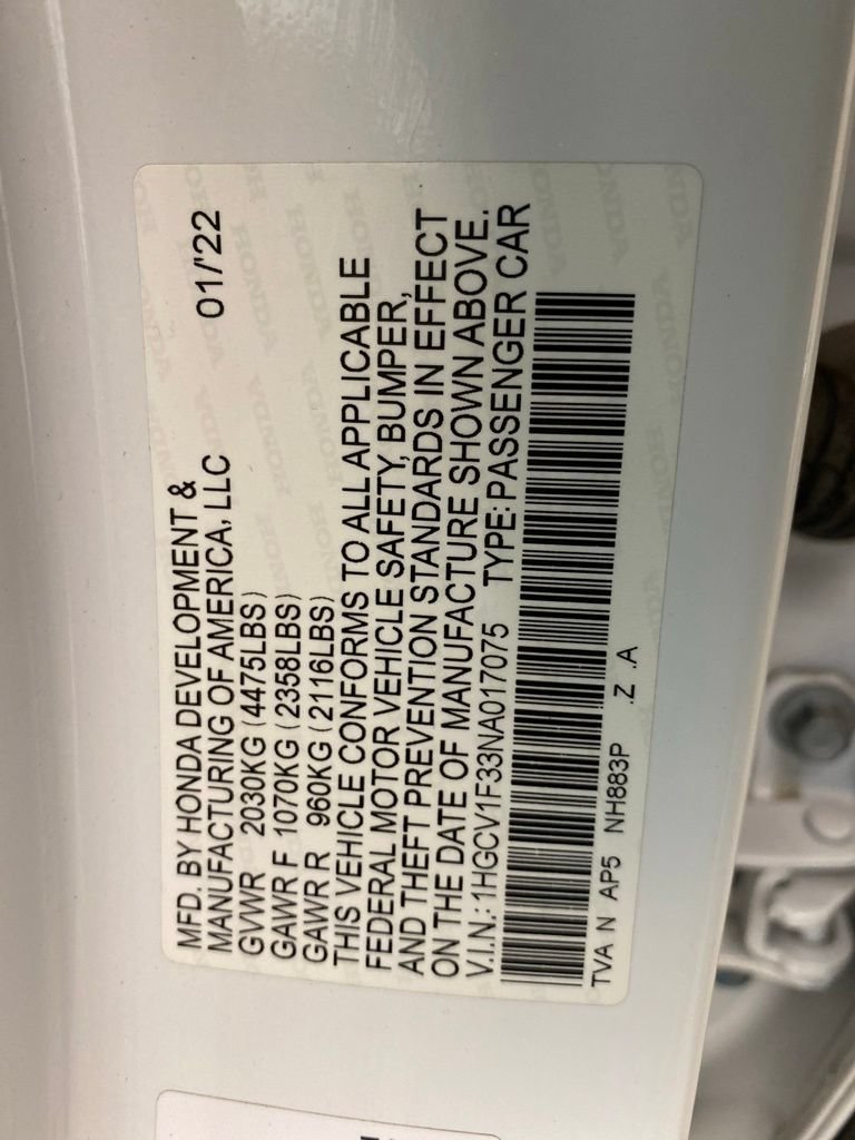Used 2022 Honda Accord Sport image 27