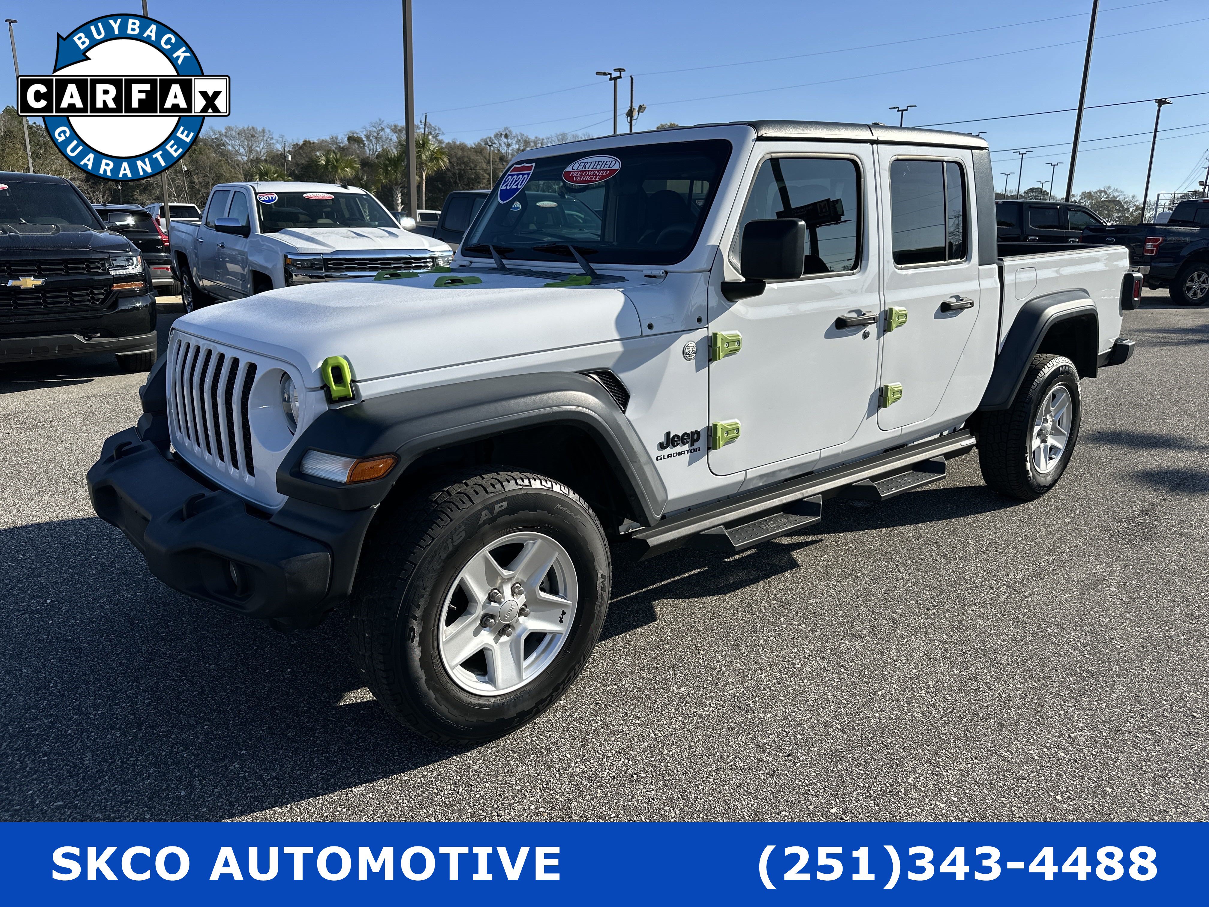 Used 2020 Jeep Gladiator Sport w/ Quick Order Package 24S AWD/4WD image 1