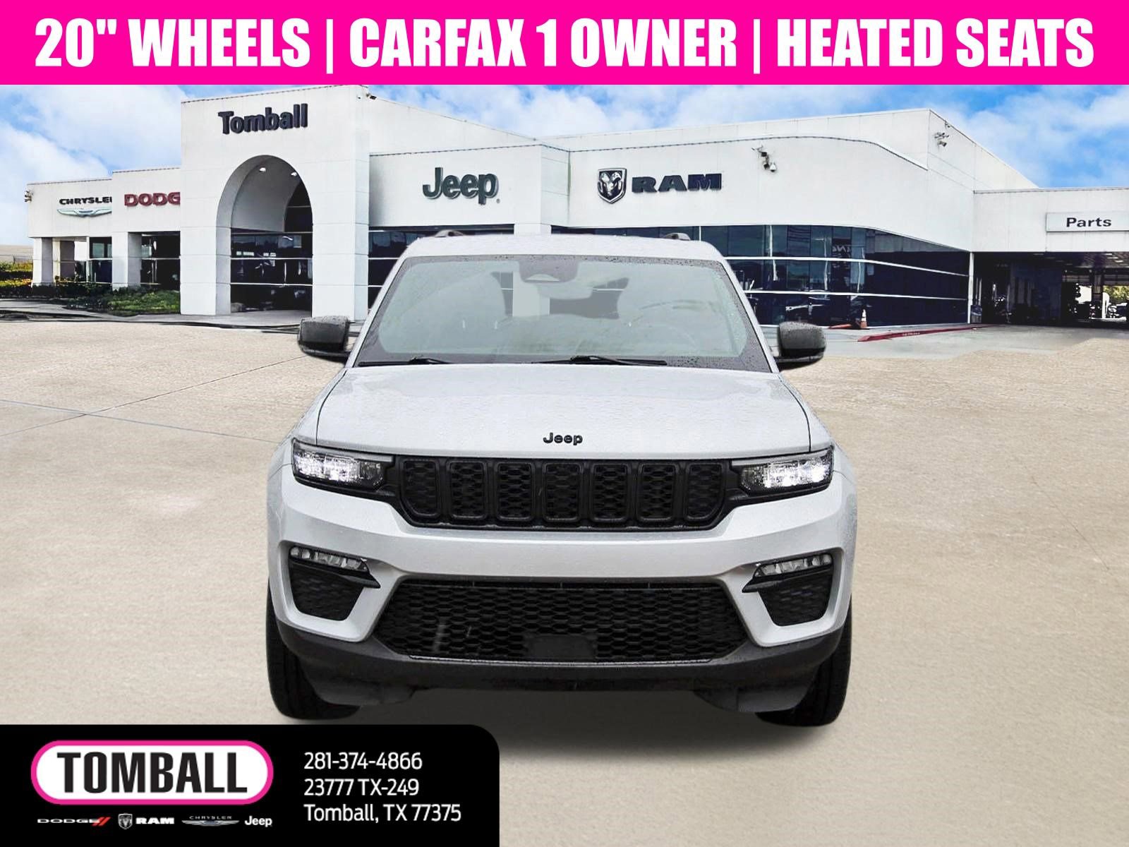 Used 2024 Jeep Grand Cherokee Limited w/ Black Appearance Package AWD/4WD image 2