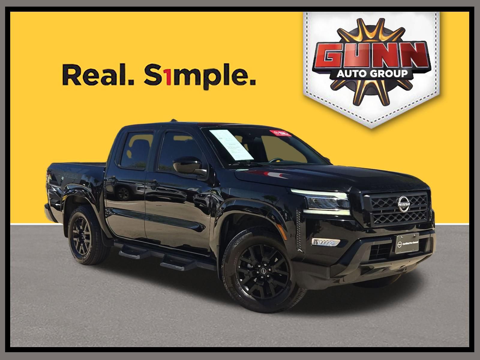 Certified 2023 Nissan Frontier SV w/ Midnight Edition Package