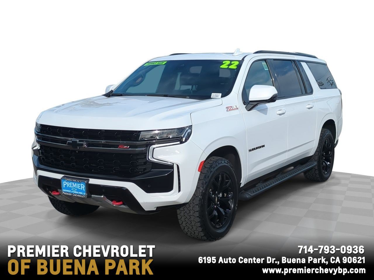 Certified 2022 Chevrolet Suburban Z71 w/ Luxury Package