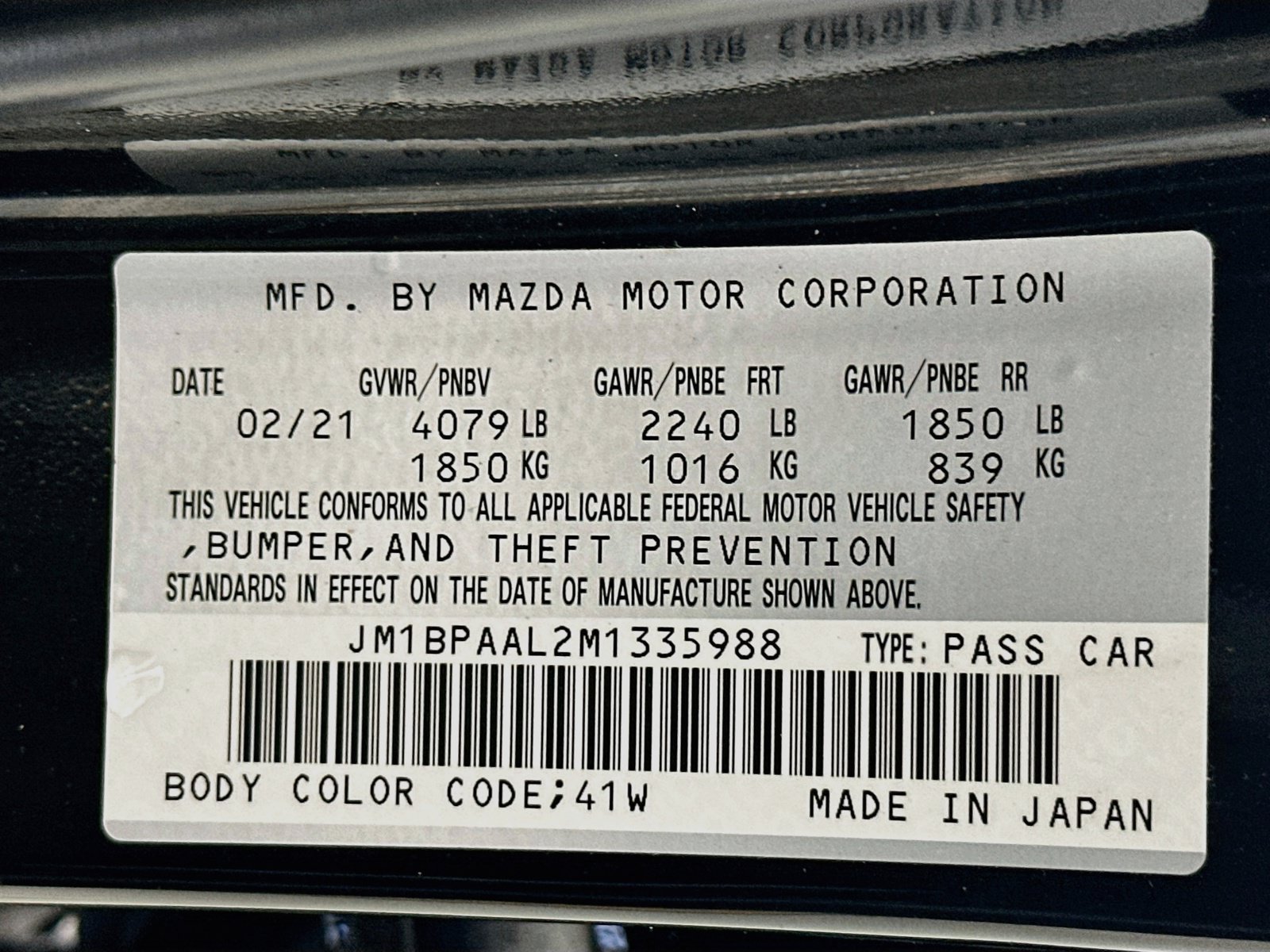 Used 2021 MAZDA MAZDA3 s FWD image 30