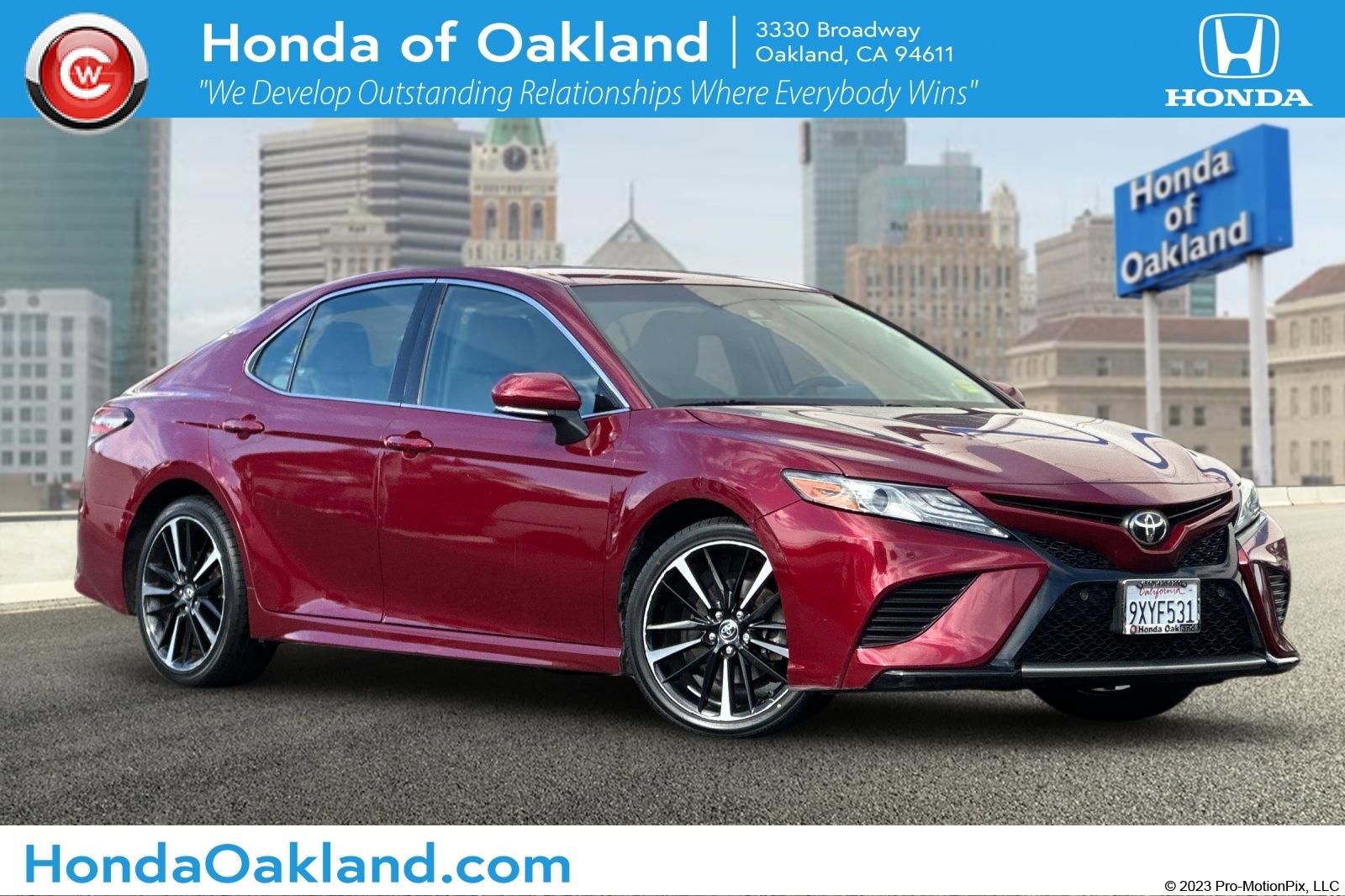 Used 2018 Toyota Camry XSE w/ Audio Package FWD image 1