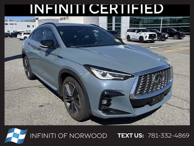 Certified 2025 INFINITI QX55 Luxe w/ Cargo Package