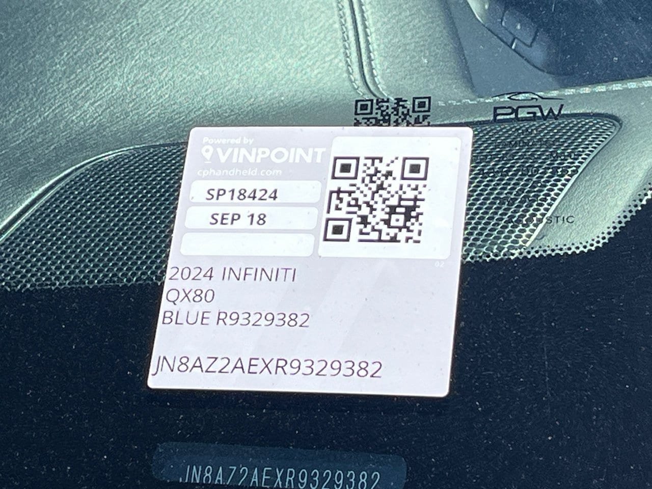 Certified 2024 INFINITI QX80 Luxe AWD/4WD image 32