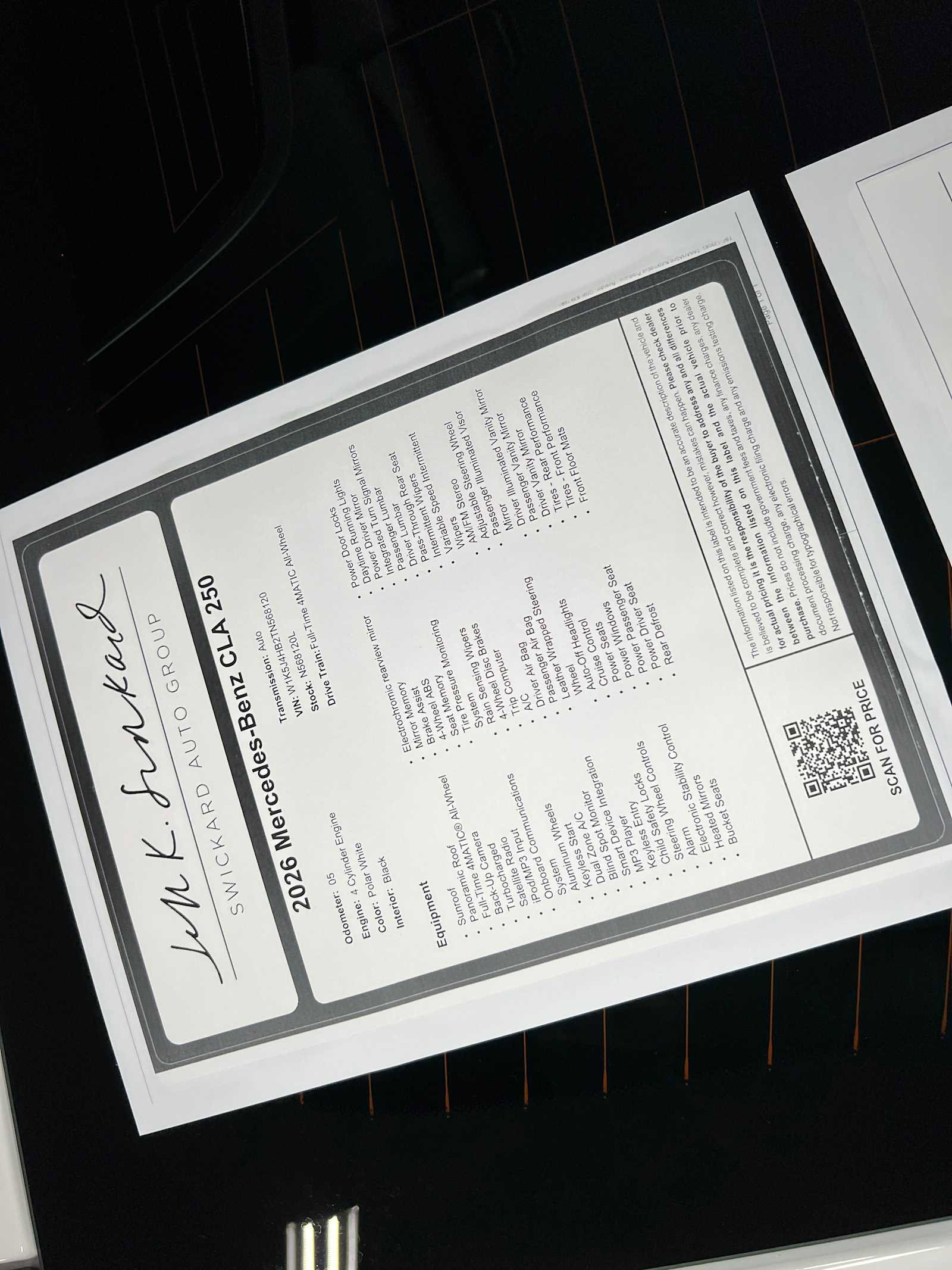 Used 2026 Mercedes-Benz CLA 250 4MATIC image 36