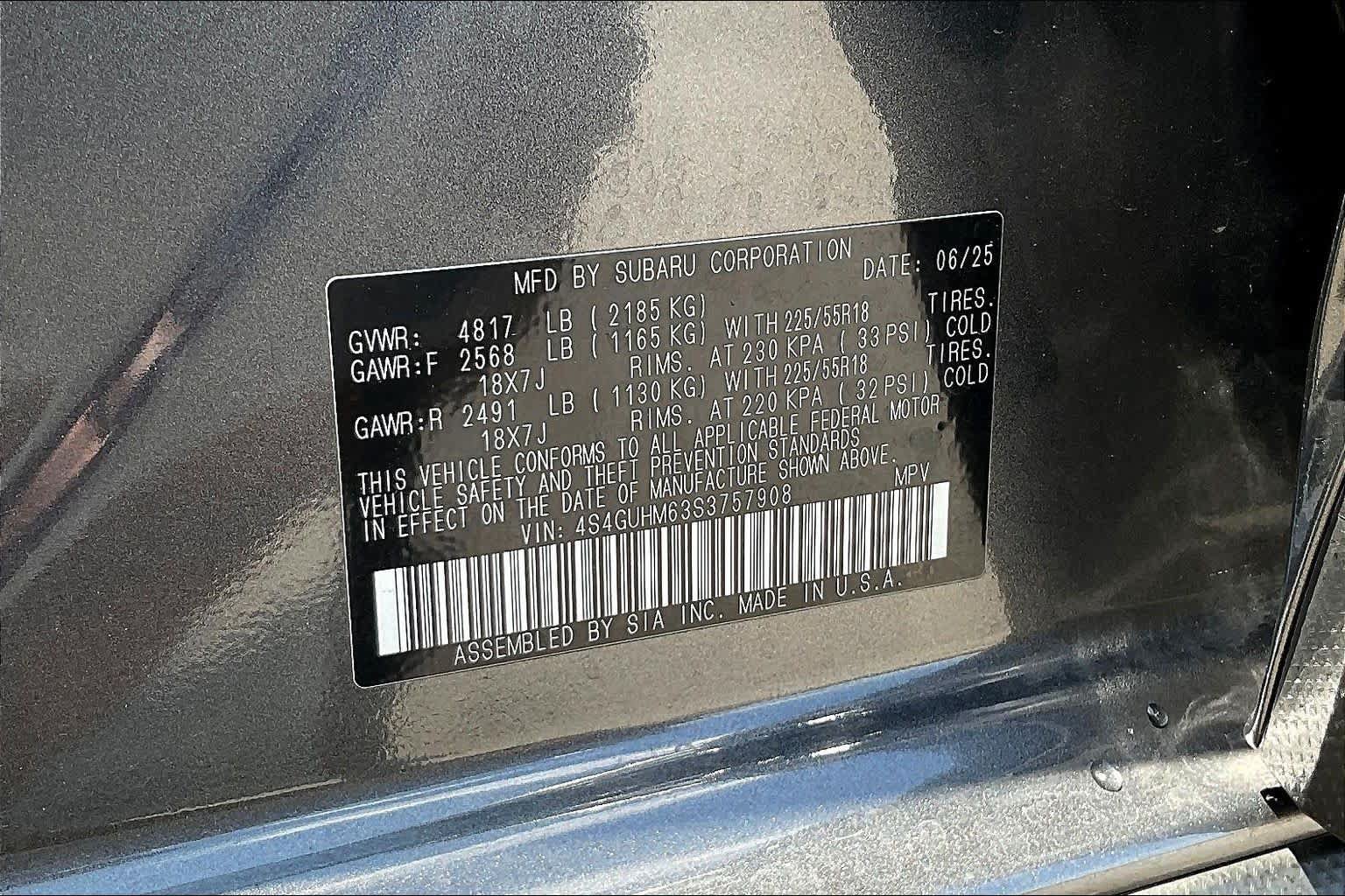Used 2025 Subaru Crosstrek 2.5i Limited AWD/4WD image 69