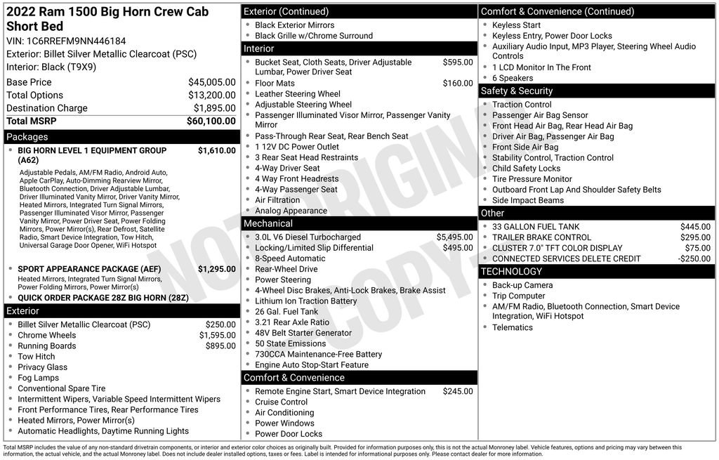 Used 2022 RAM 1500 Big Horn image 28