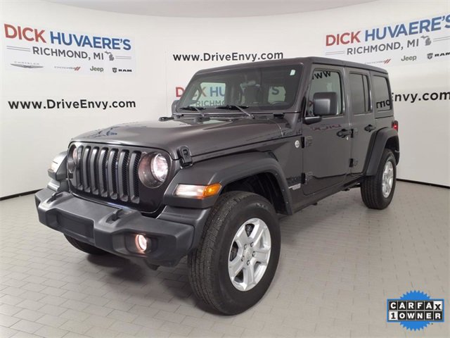 Used 2021 Jeep Wrangler Unlimited Sport image 1