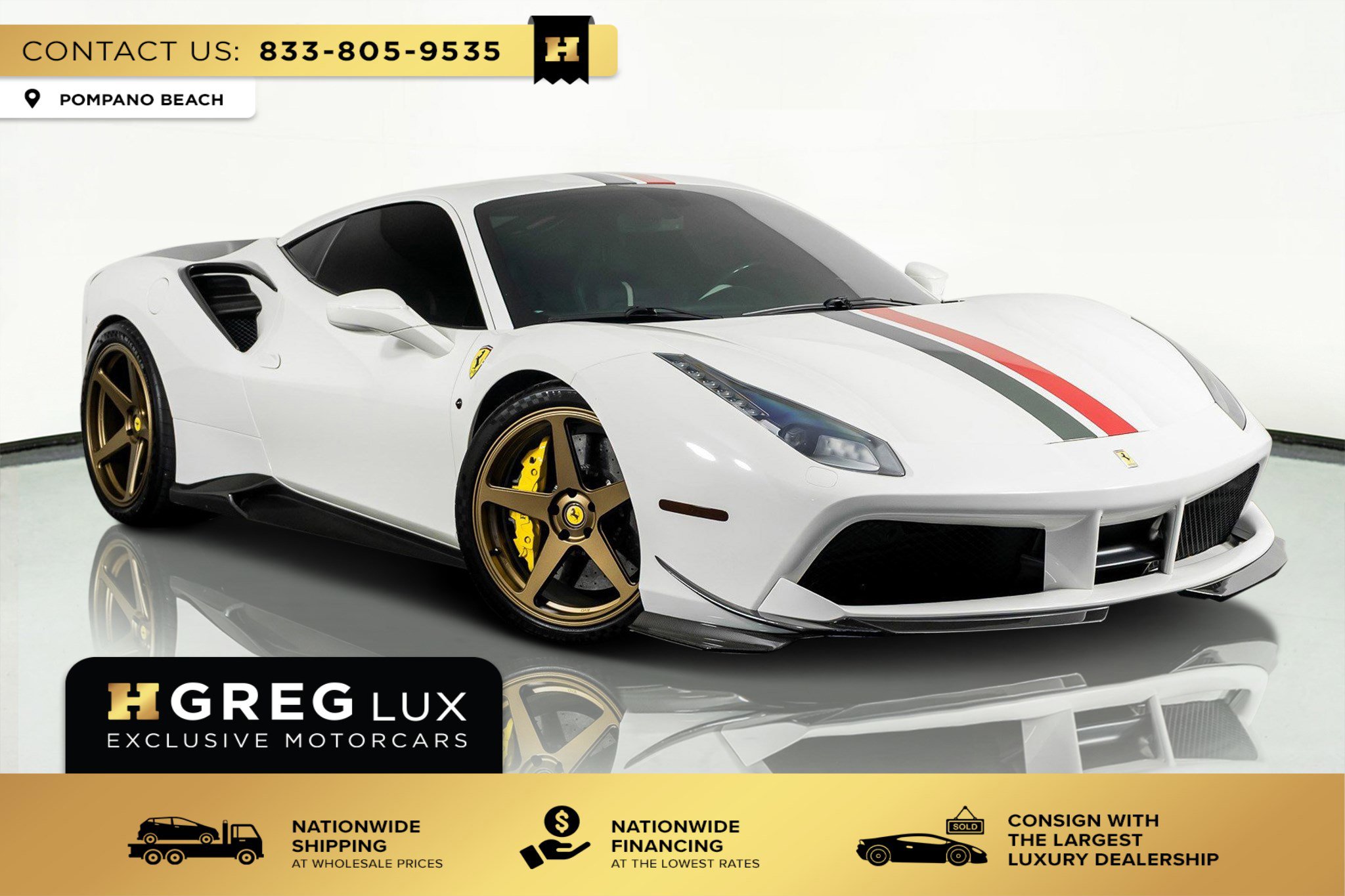 Used 2016 Ferrari 488 GTB Coupe Modified