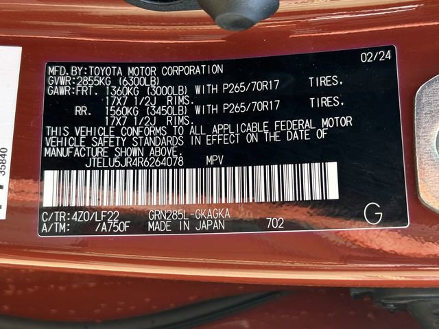 Certified 2024 Toyota 4Runner TRD Pro AWD/4WD image 33
