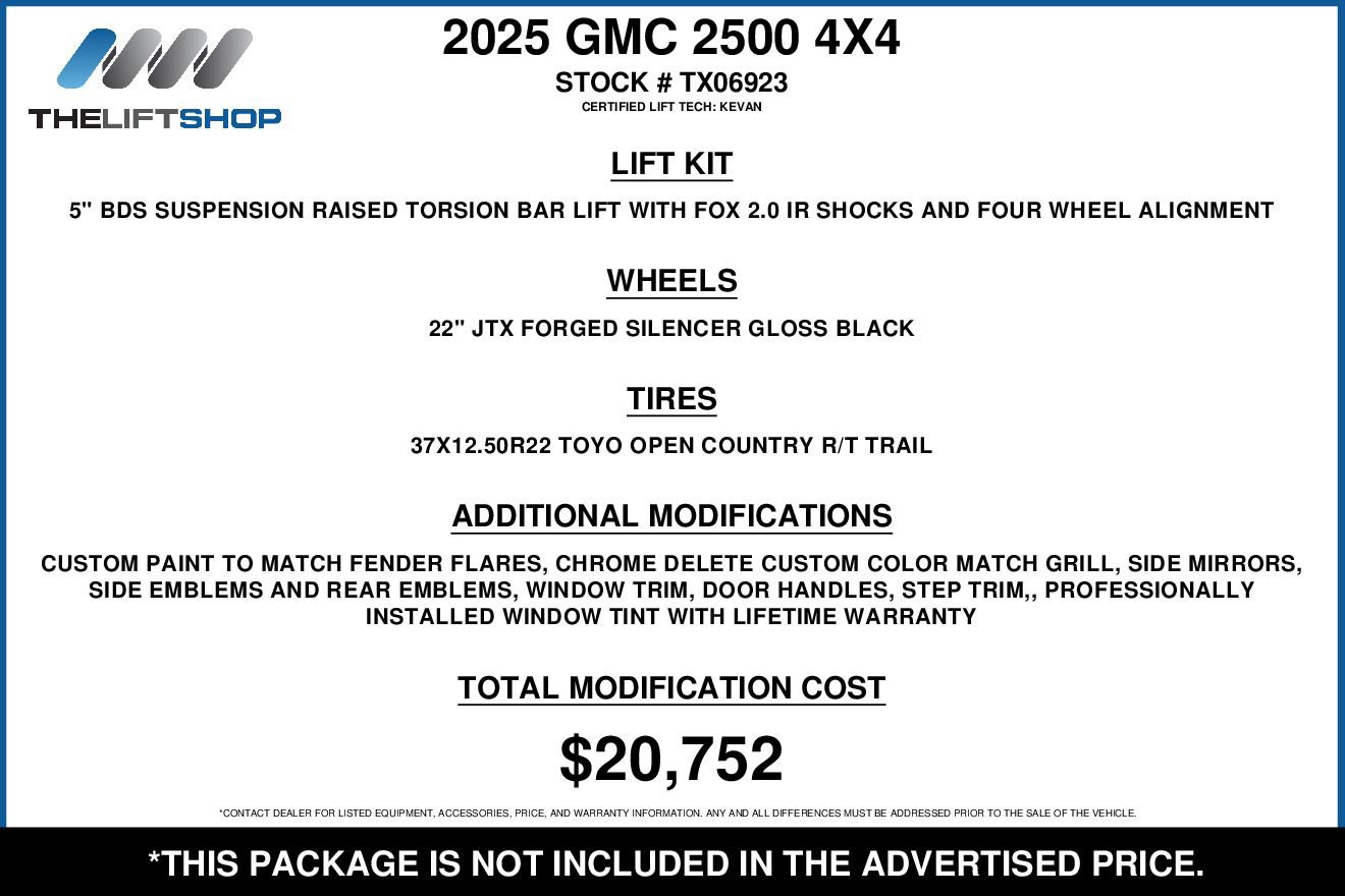 Used 2025 GMC Sierra 2500 Denali Ultimate image 2