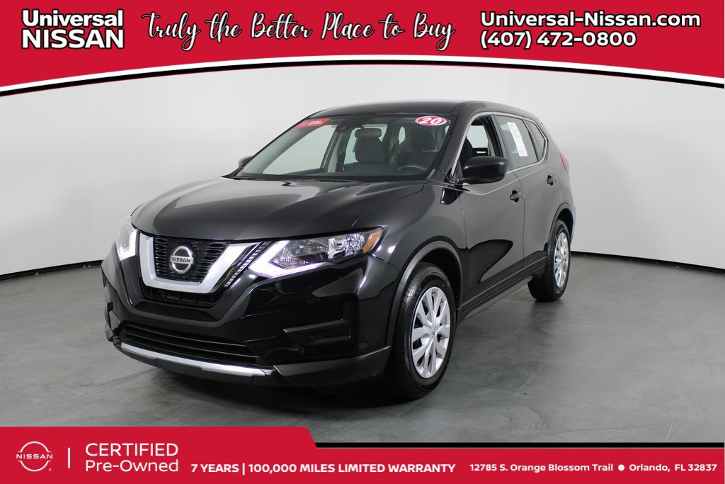 Certified 2020 Nissan Rogue S