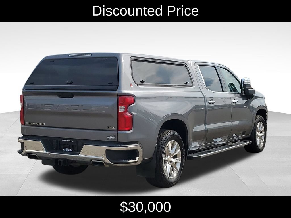Used 2021 Chevrolet Silverado 1500 LTZ w/ Technology Package AWD/4WD image 3