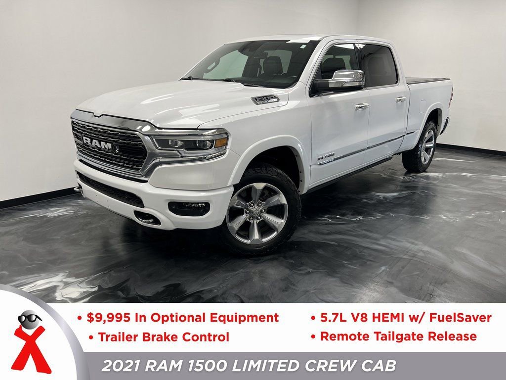 Used 2021 RAM 1500 Limited AWD/4WD image 1