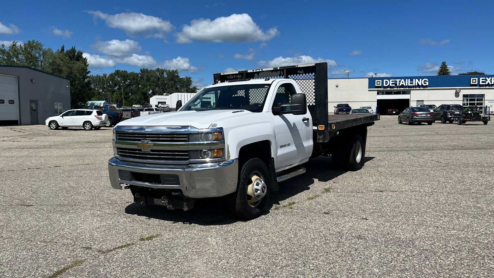 Used 2015 Chevrolet Silverado 3500 W/T w/ Snow Plow Prep Package