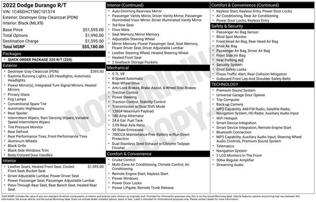 Used 2022 Dodge Durango R/T image 3