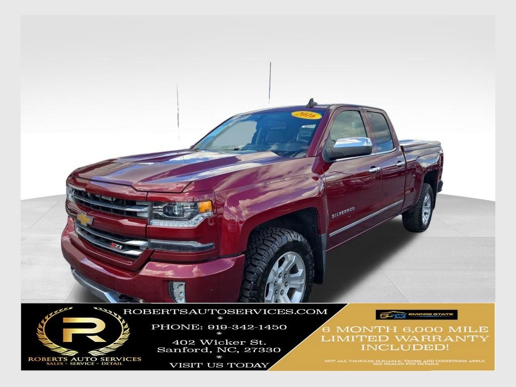Used 2016 Chevrolet Silverado 1500 LTZ Z71