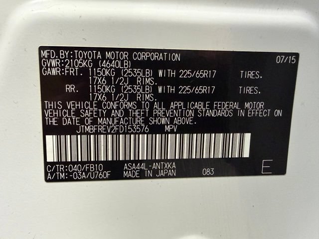 Used 2015 Toyota RAV4 LE AWD/4WD image 27