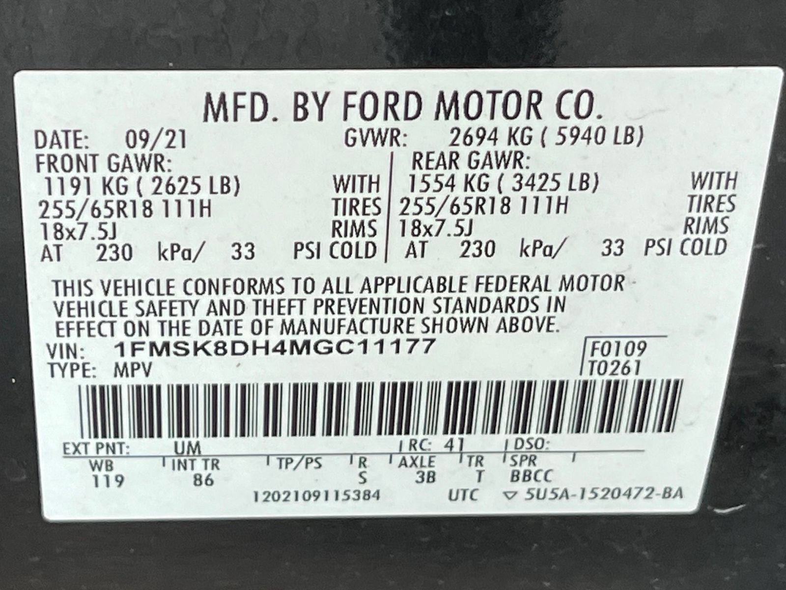 Used 2021 Ford Explorer XLT AWD/4WD image 19