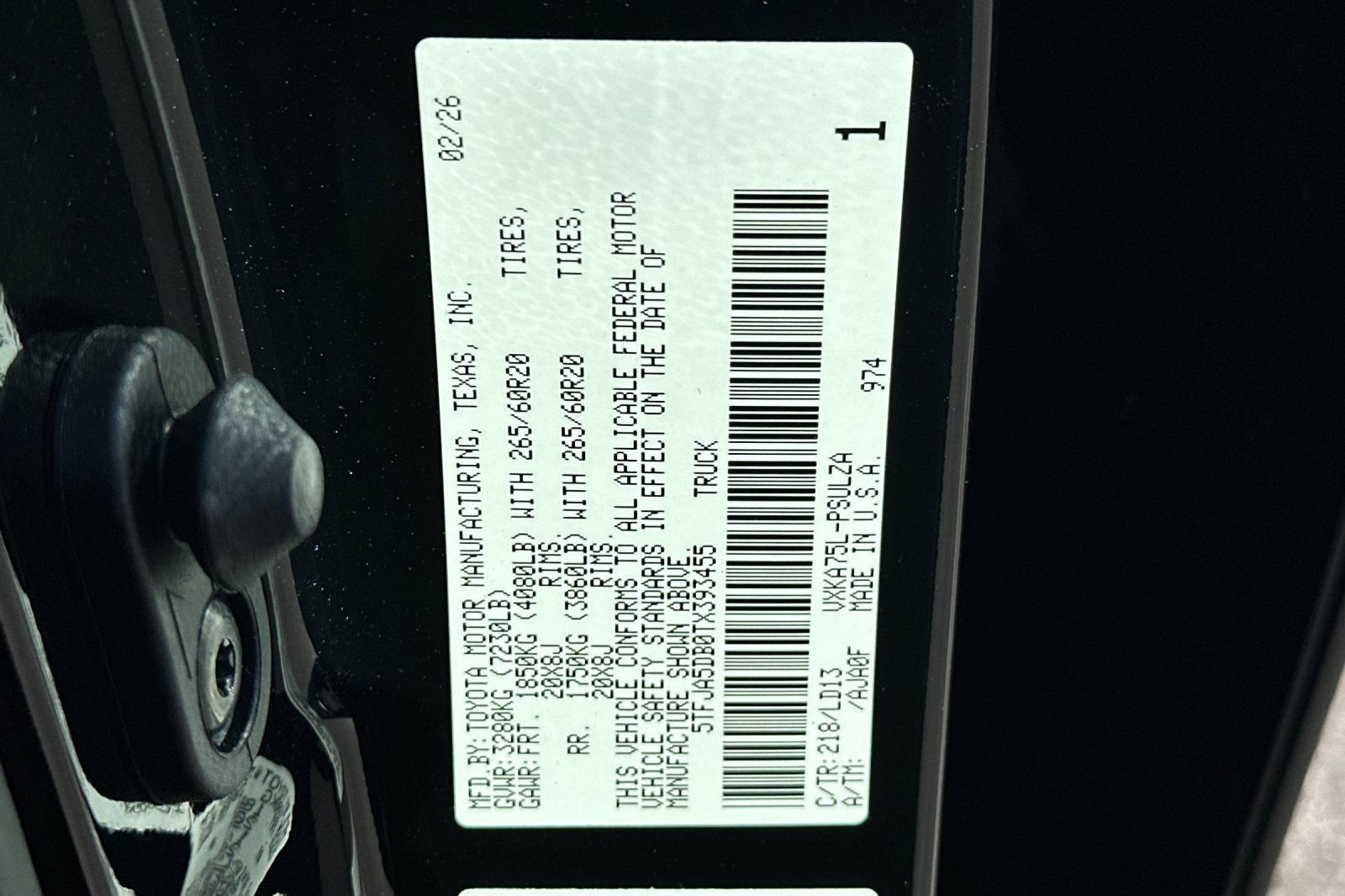 New 2026 Toyota Tundra Limited AWD/4WD image 34