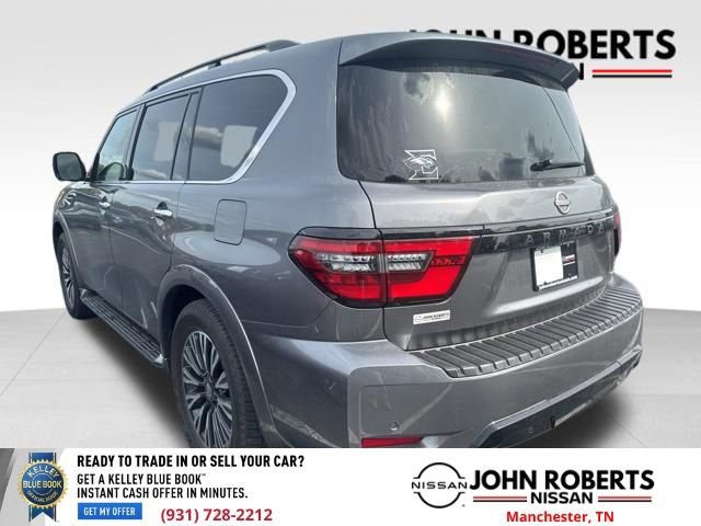 Used 2023 Nissan Armada SL w/ Midnight Edition Package RWD image 3