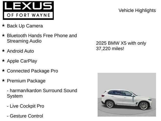 Used 2025 BMW X5 xDrive50e AWD/4WD image 8