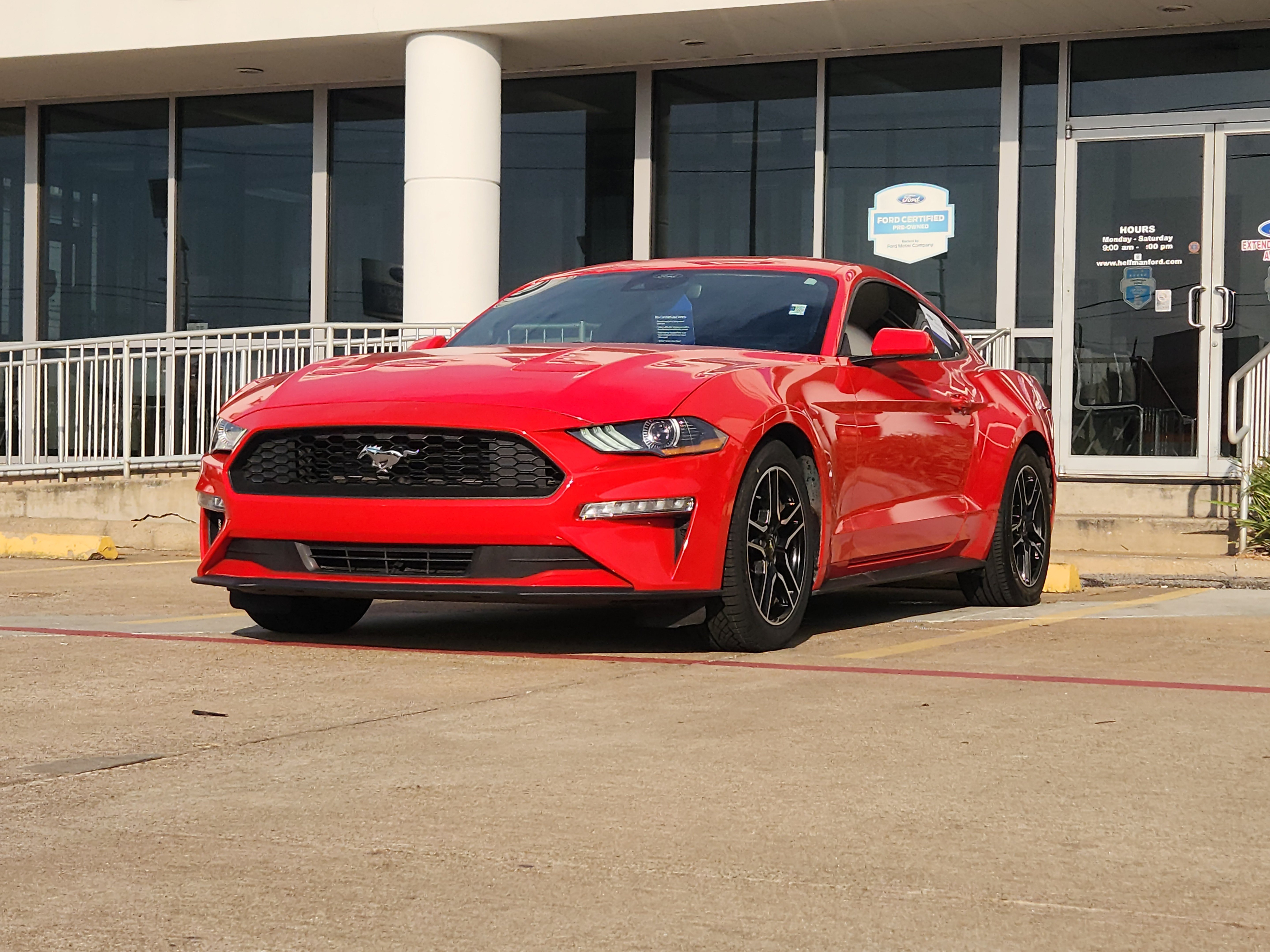 Used 2021 Ford Mustang Coupe w/ Equipment Group 101A RWD image 2