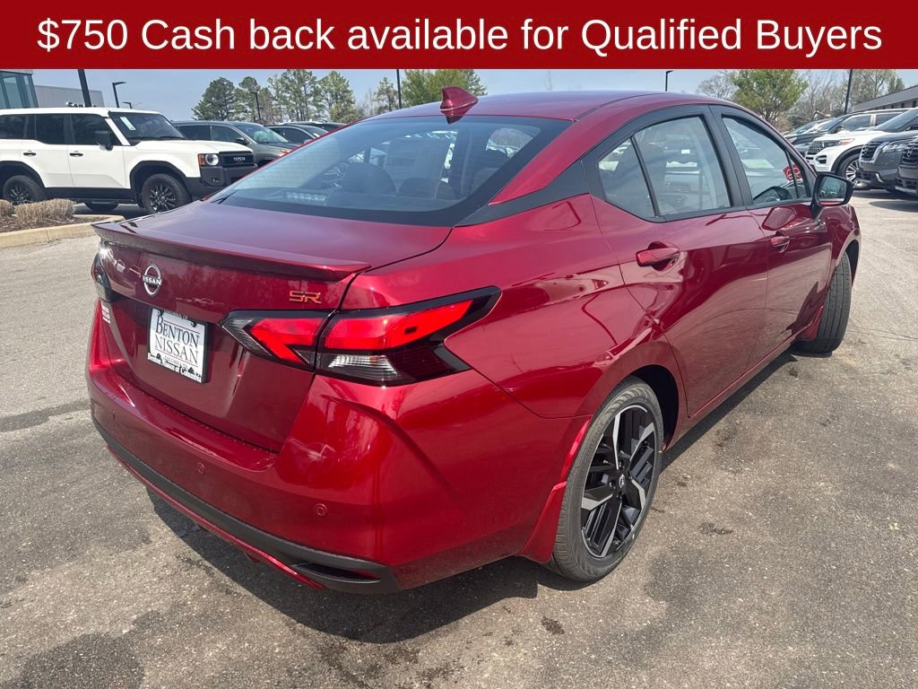 New 2025 Nissan Versa SR w/ Trunk Package FWD image 9