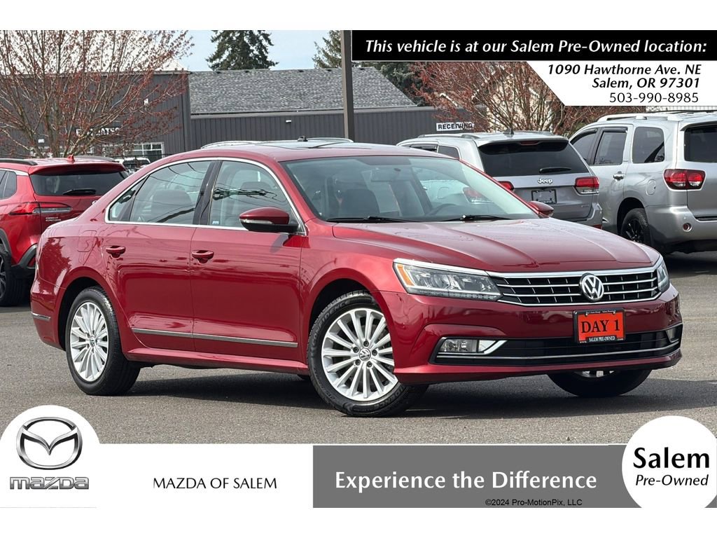 Used 2017 Volkswagen Passat 1.8T SE w/ SE Lighting Package image 1