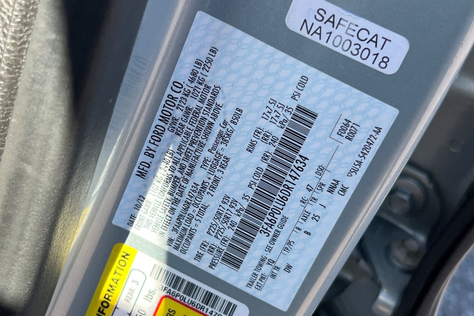 Used 2013 Ford Fusion SE FWD image 31