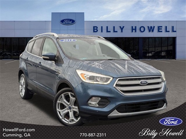 Certified 2018 Ford Escape Titanium w/ Ford Safe & Smart Package