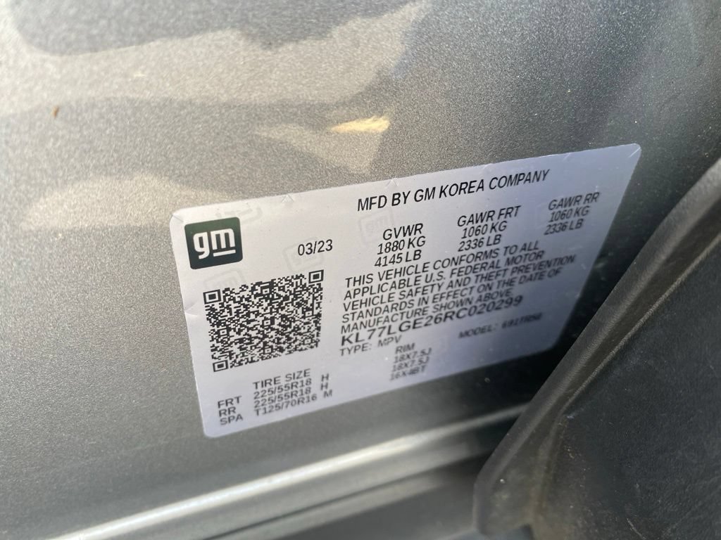 Used 2024 Chevrolet Trax RS w/ Driver Confidence Package FWD image 25