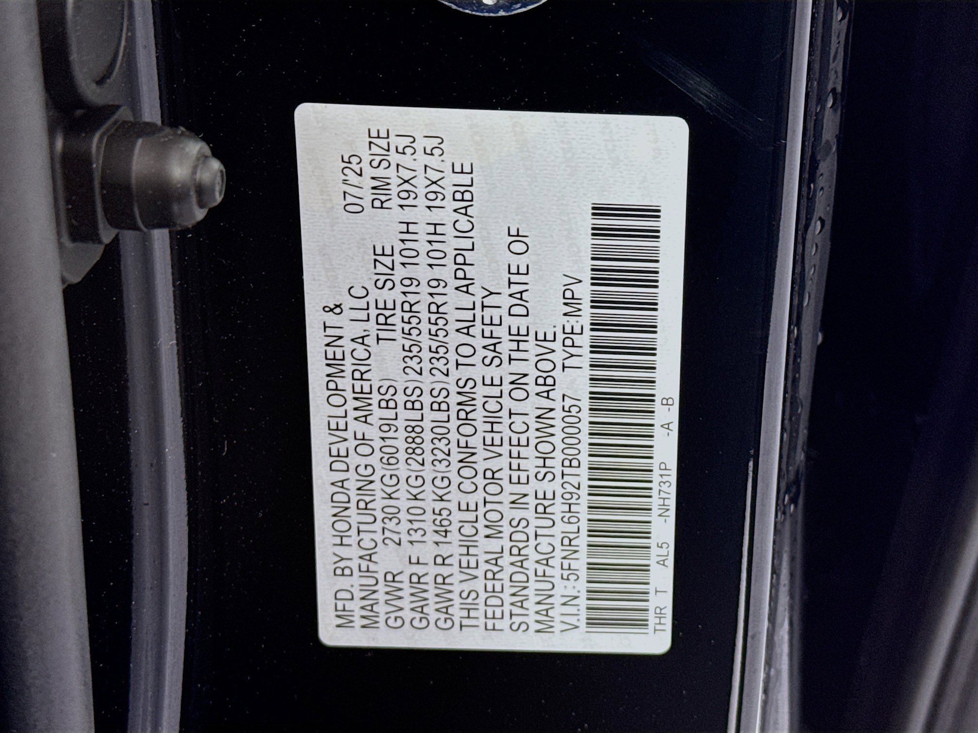 New 2026 Honda Odyssey Elite image 35